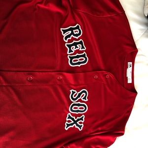 Majestic Cool Base Red Sox game short red
